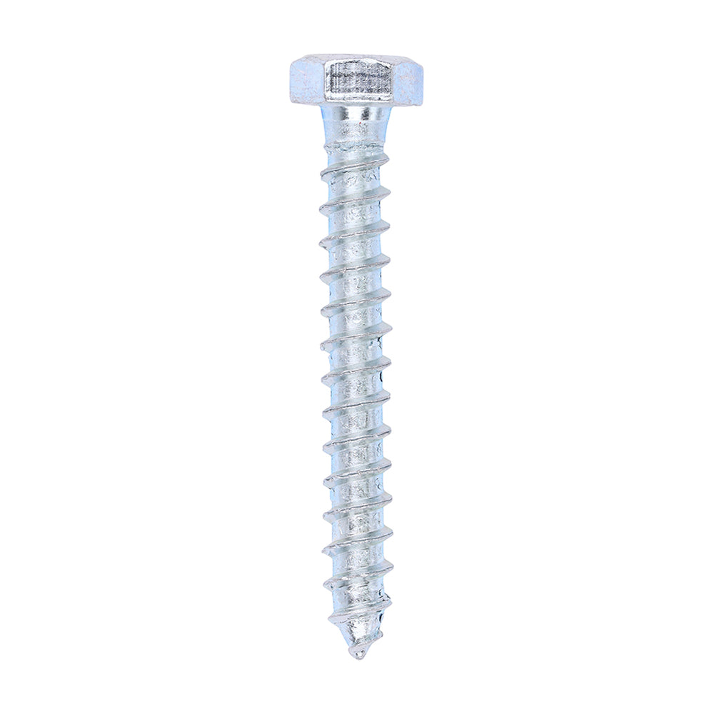 Coach Screws - Hex - Zinc - Box