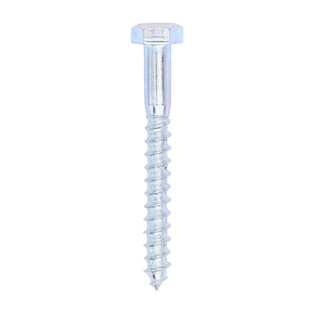 Coach Screws - Hex - Zinc - Box