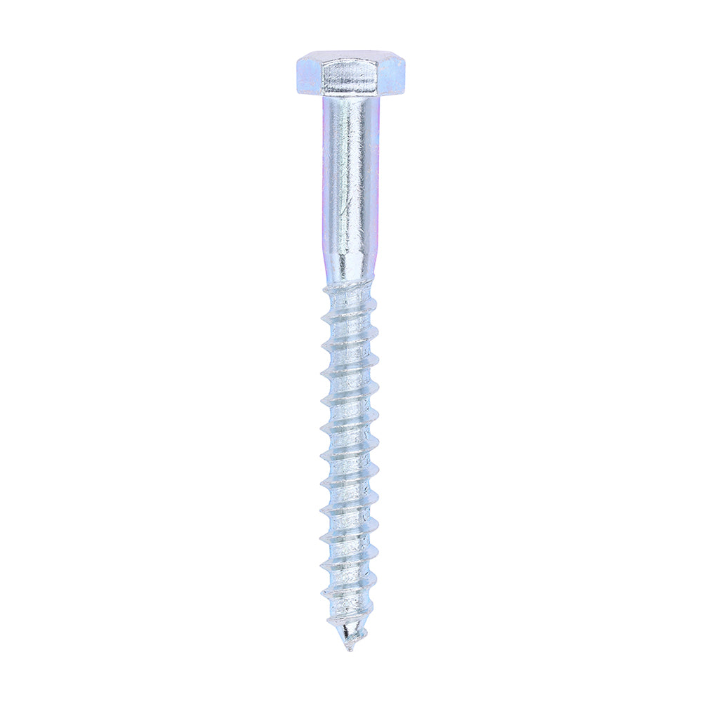 Coach Screws - Hex - Zinc - Box