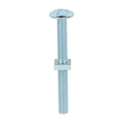 Roofing Bolts with Square Nuts - Zinc - Box