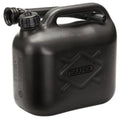 Draper Plastic Fuel Can 5L Black Draper Tools