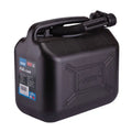 Draper Plastic Fuel Can 10L Black Draper Tools