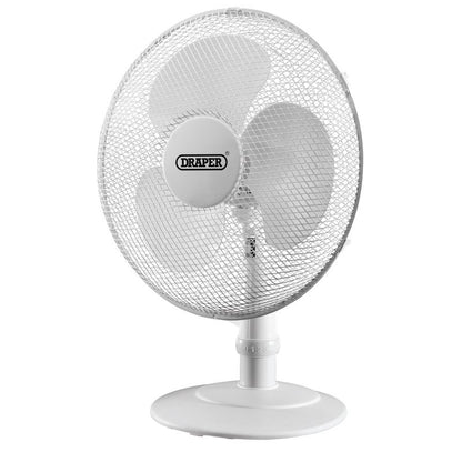 Draper 400mm/16" Desk Fan 230V 45W