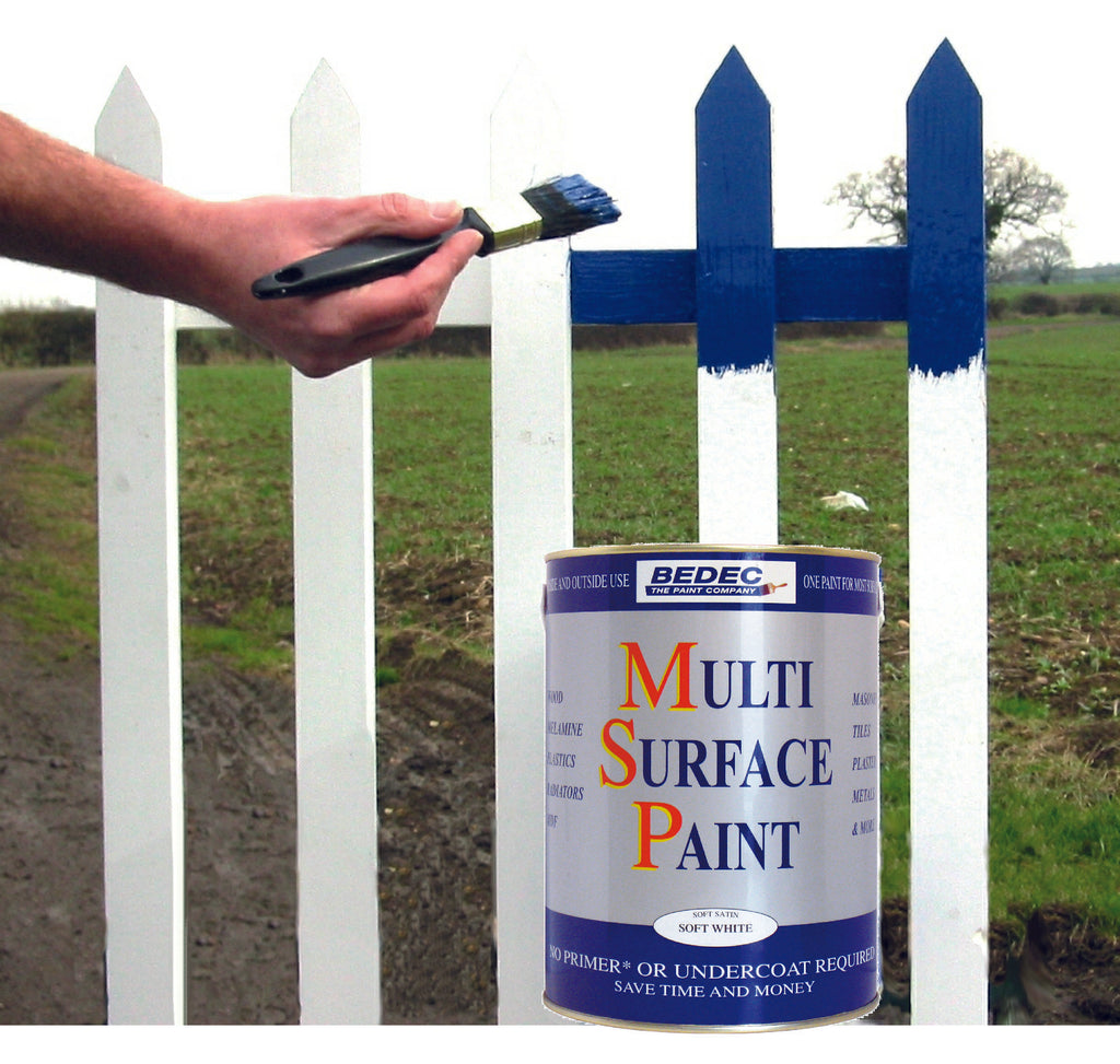 Bedec Multi Surface Paint (MSP) - Light Grey - Satin - 2.5L