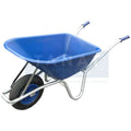 100 Litre Blue Plastic Tray Wheelbarrow Wheelbarrows & Trolleys