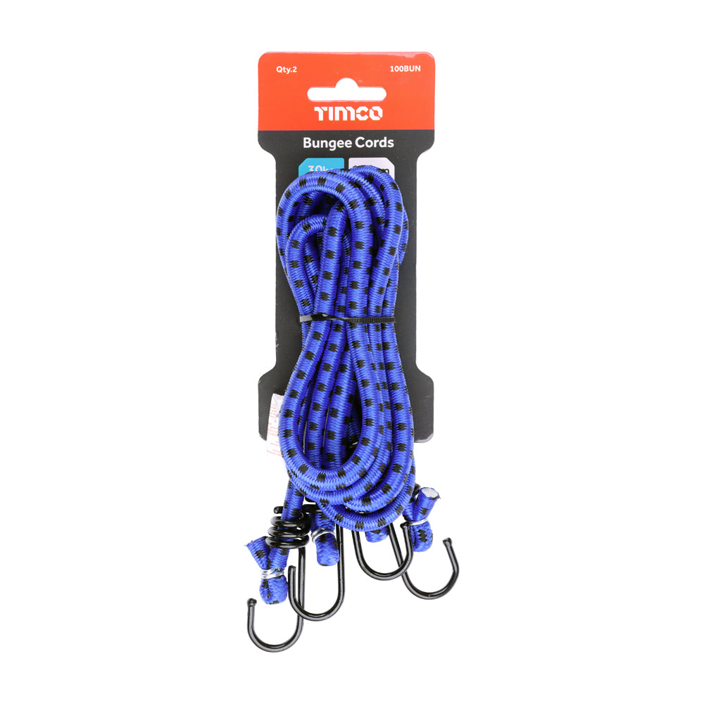 Bungee Cords - Standard - Dia.8mm x 100cm | Bag of 2