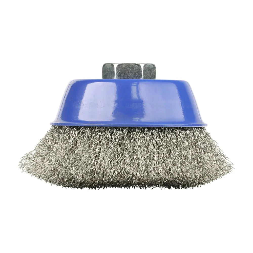 Timco Angle Grinder Cup Brush - Crimped Stainless Steel | 100mm Timco