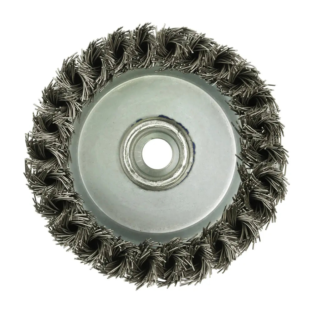 Timco Angle Grinder Cup Brush - Twisted Knot Stainless Steel Timco