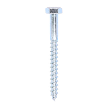 Coach Screws - Hex - Zinc - Box