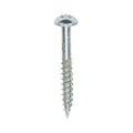 Twin Woodscrew PZ2 RND Zinc - 10 x 1 1/2 | Box of 200