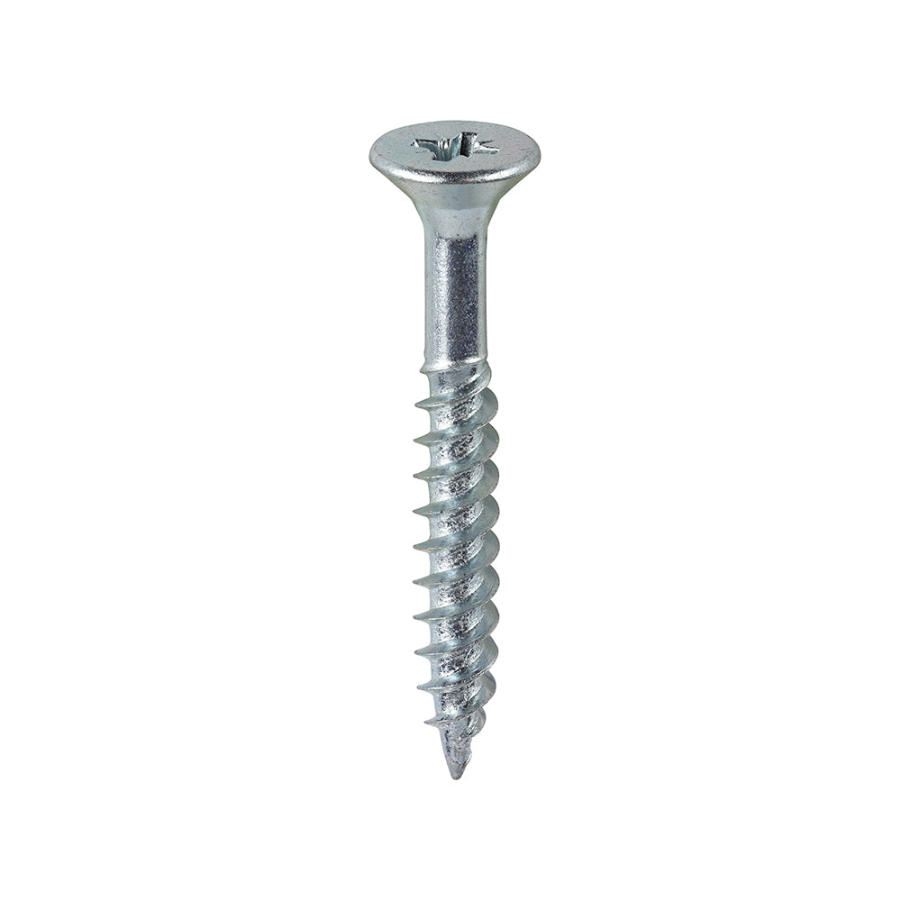 Twin Woodscrew PZ2 CSK Zinc - 10 x 1 1/2 | Box of 200