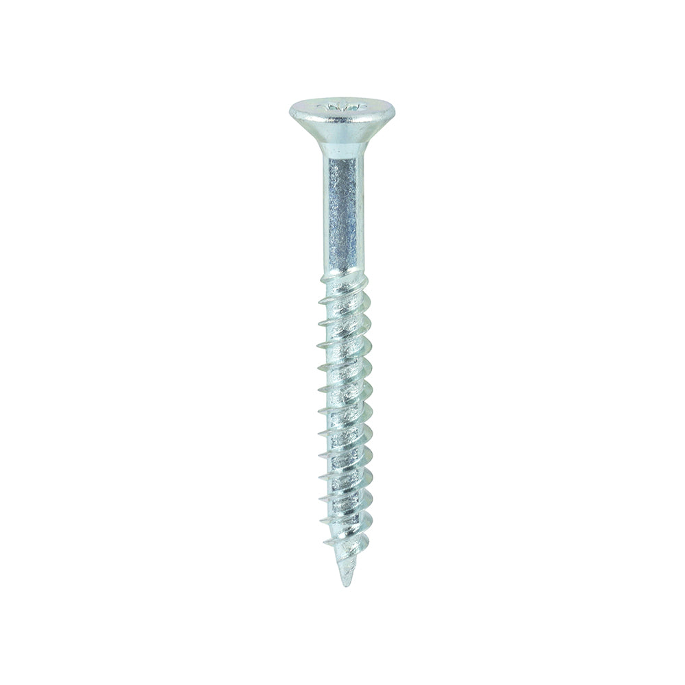 Twin Woodscrew PZ2 CSK Zinc - 10 x 1 3/4 | Box of 200