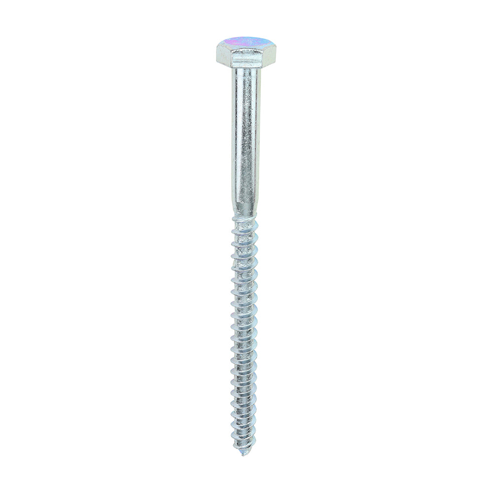 Coach Screws - Hex - Zinc - Box