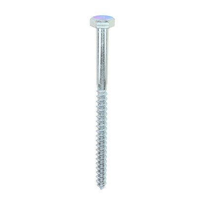 Coach Screws - Hex - Zinc - Box