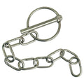 Linch Pin and Chain 6mm x 36mm Ring Stainless - Pack of 50 Gwaza