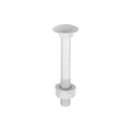 Carriage Bolt Exterior - SO - M10 x 75 | Bag of 10