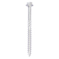 Timber Frame Screw HEX Silver - 10 x 80 | Bag of 10