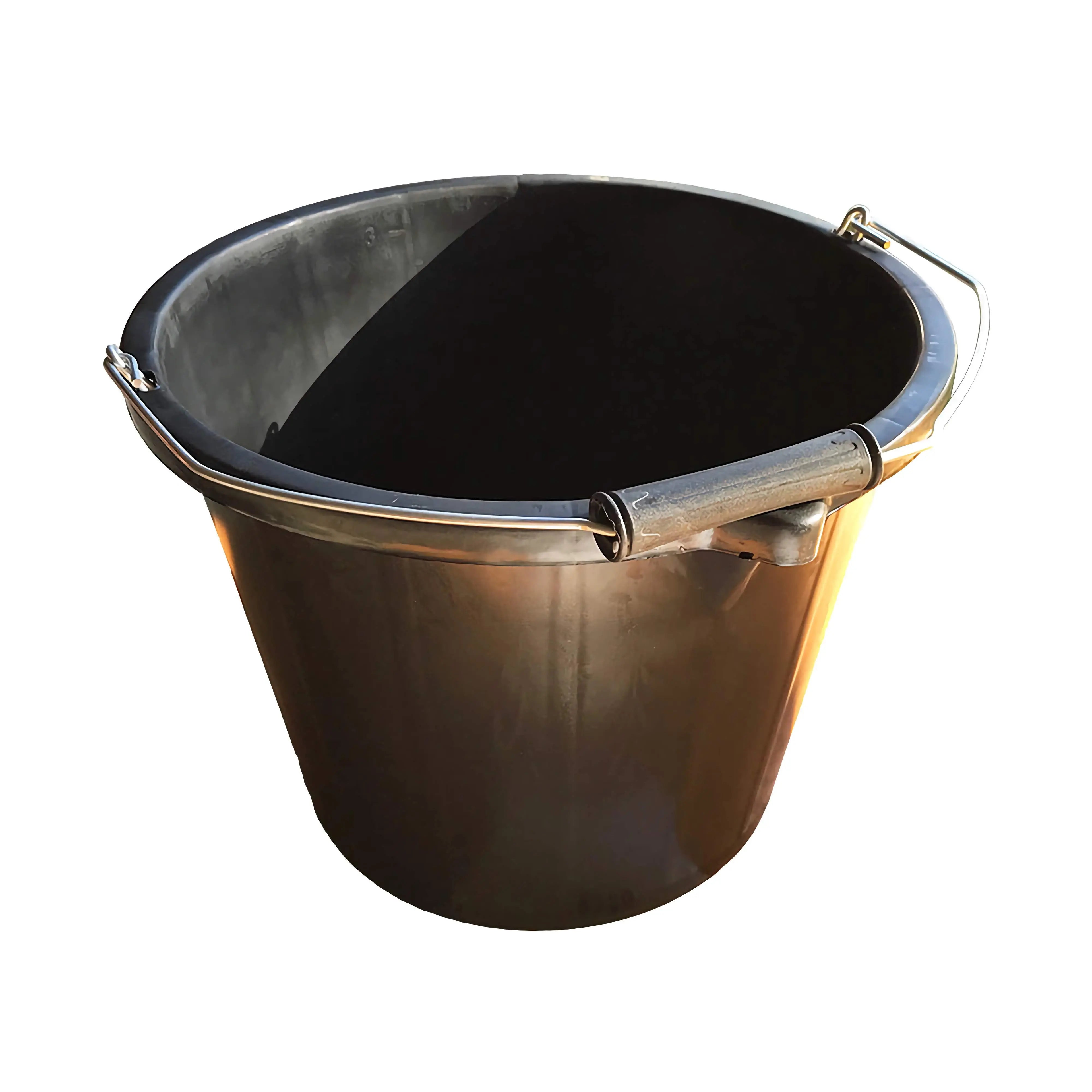 10L / 2 Gallon Black Bucket
