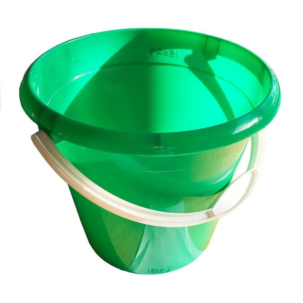 Domestic Green Bucket 10L c/w handle C10