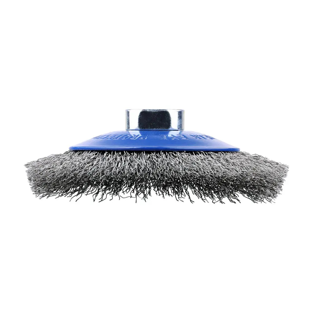 Timco Angle Grinder Bevel Brush - Crimped Stainless Steel Timco