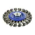 Timco Angle Grinder Wheel Brush - Twisted Knot Stainless Steel Timco