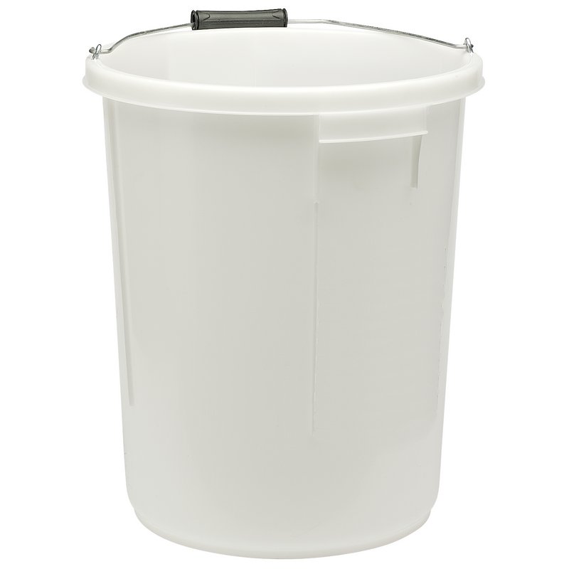 Draper Plasterer's Mixing Bucket, 25L, White