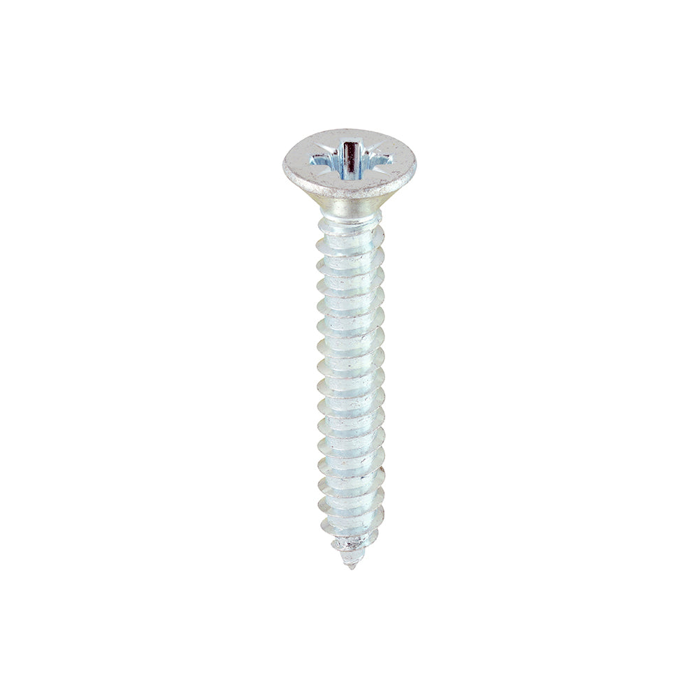 S/Tapping Screw PZ3 CSK Zinc - 12 x 1 1/2 | Box of 200