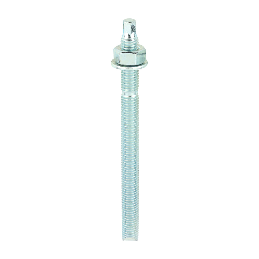 Chemical Anchor Stud Zinc - M12 x 160 | Box of 10