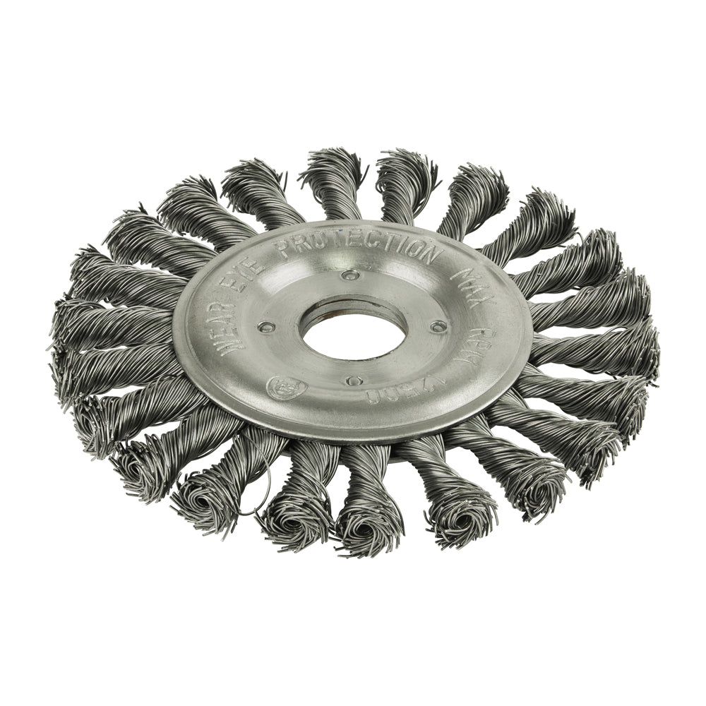Timco Wheel Brush - Twisted Knot Steel Wire Timco