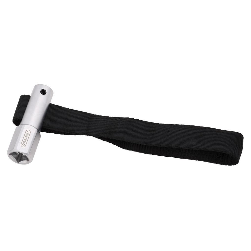 Draper Oil Filter Strap Wrench 1/2" Sq Drive / 21mm Hex