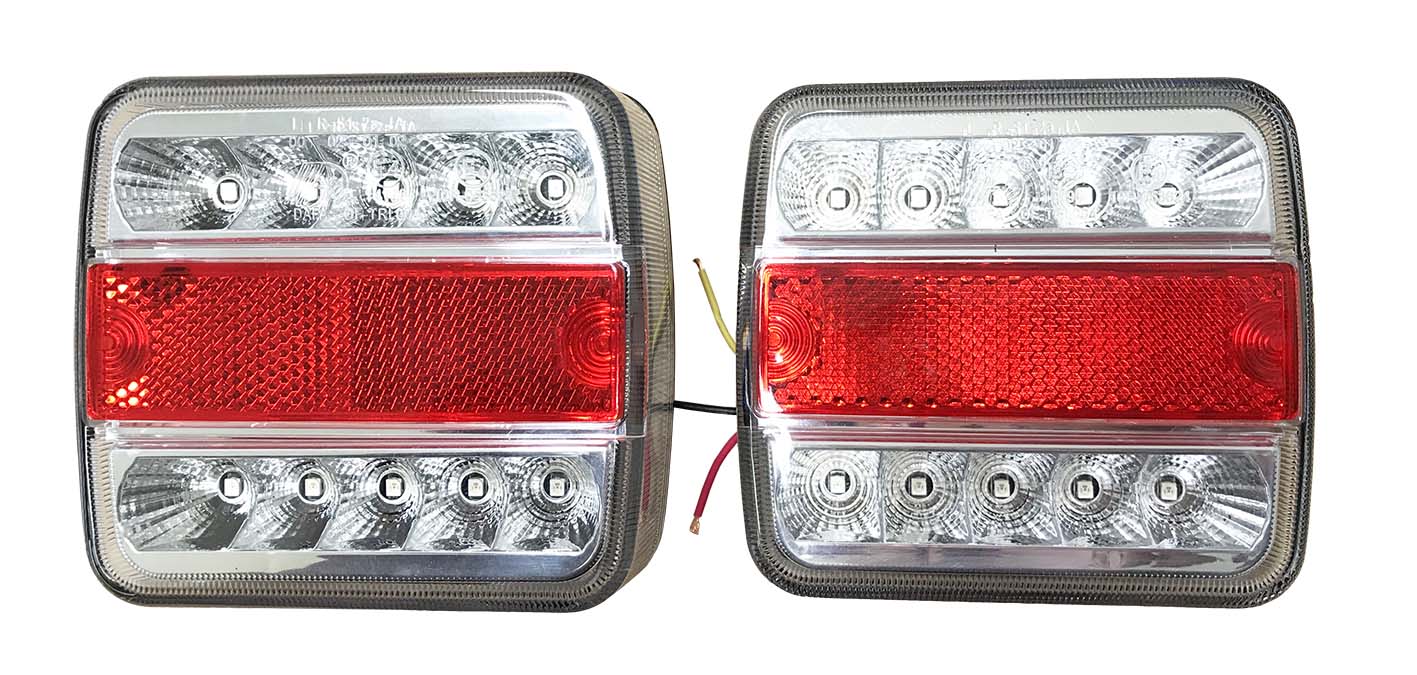 Lamp Trailer Rear 12V LED 15007 Pair in BPack