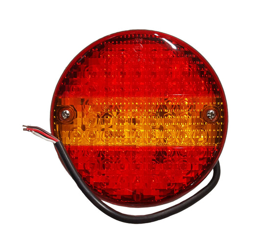 Lamp Rear Trailer LED Round Hamburger 10-30V 140mm