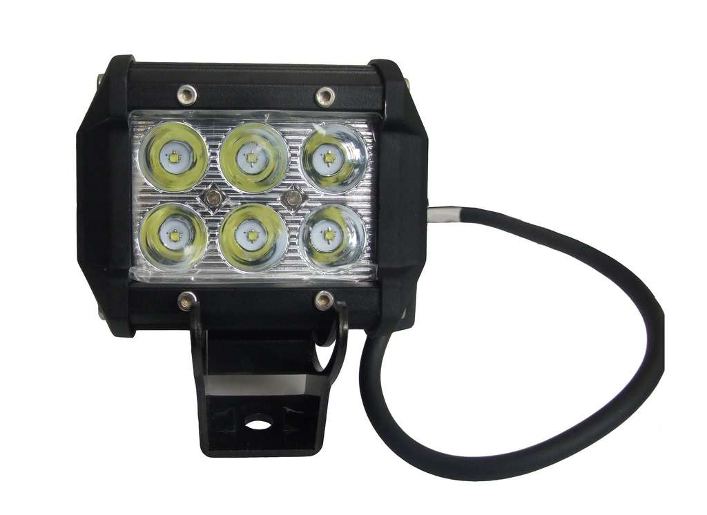 Worklamp LED CREE 6x3W 10/30V Bolt on