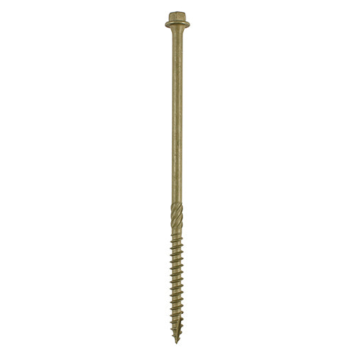 Timco Timber Frame Construction & Landscaping Screws - Hex - Exterior - Green Organic - Box