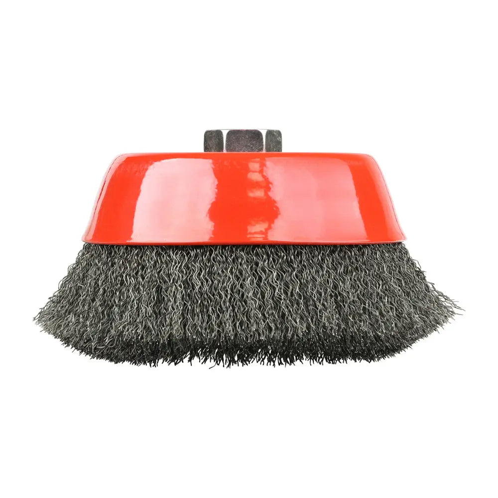 Timco Angle Grinder Cup Brush - Crimped Steel Wire | 150mm Timco