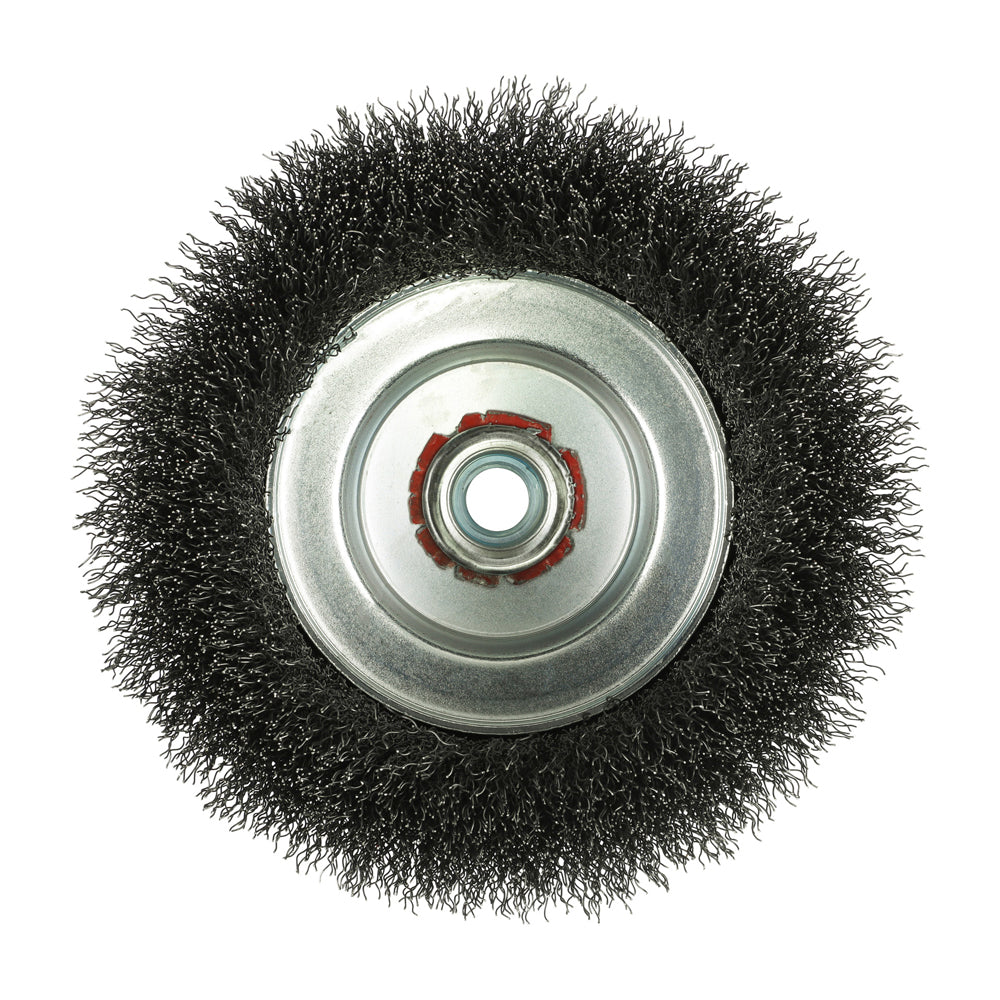 Timco Angle Grinder Cup Brush - Crimped Steel Wire - Diameter mm 150 - Wire Thickness mm 0.3