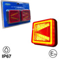 Lamp Tail 3 in 1 LED Neon 10-30V PAIR
