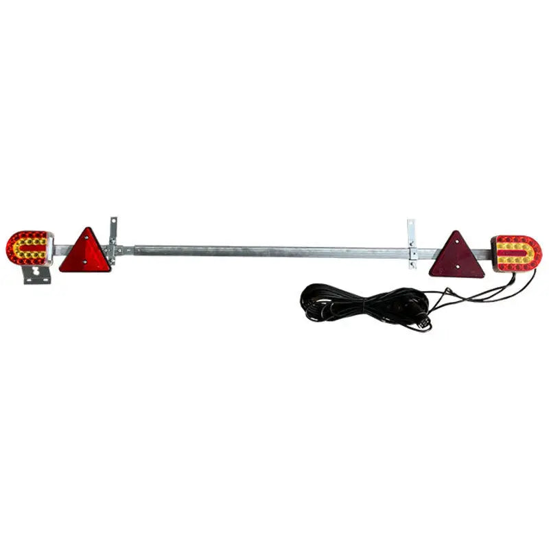 Light Board Extendable Trailer 1.4-2.1m Tube 12m Cable