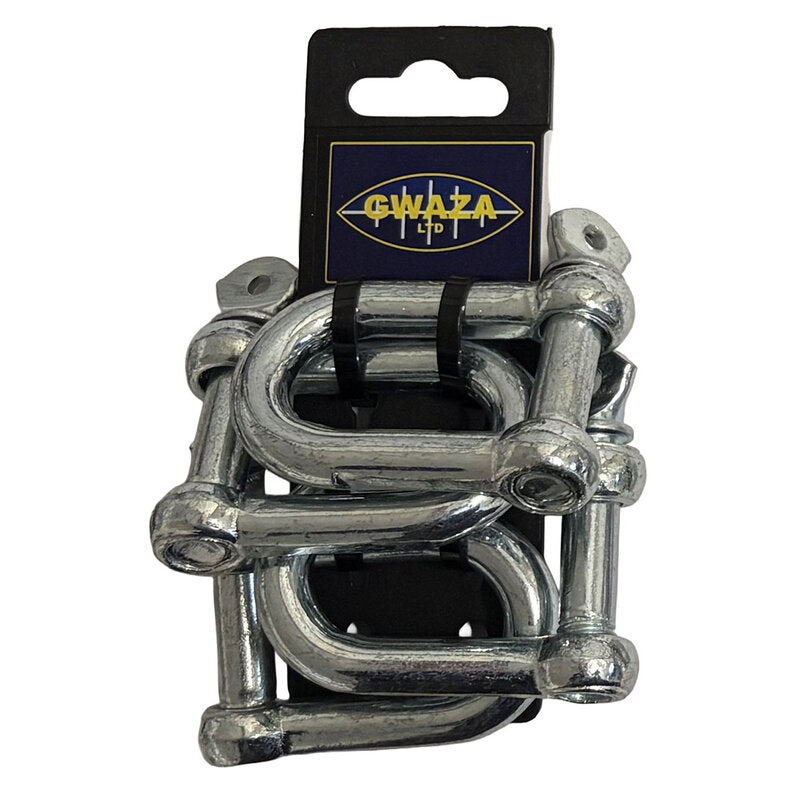 D Shackle 13mm (1/2") (4 pcs) Gwaza