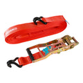 Timco Heavy Duty Ratchet Strap with J Hook - 15m x 50mm - SWL 2500kg Timco