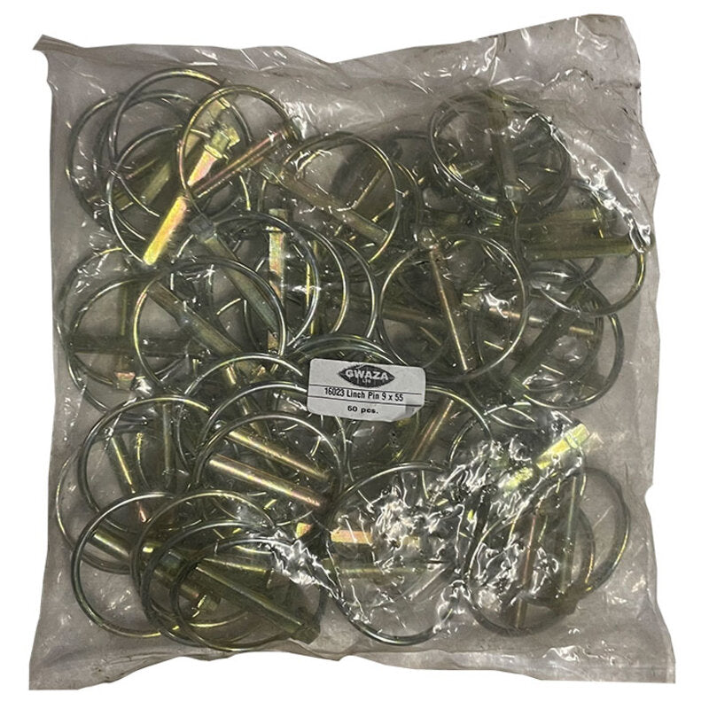 Linch Pin 13/32" (9mm)x55mm suits JCB (Bag of 50)