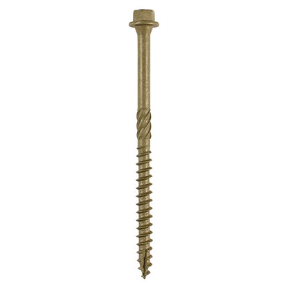 Timco Timber Frame Construction & Landscaping Screws - Hex - Exterior - Green Organic - Box