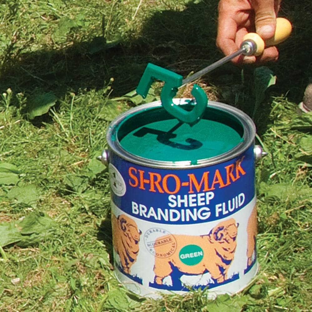SI-RO Mark Sheep Branding Fluid - Black - 5 Litres