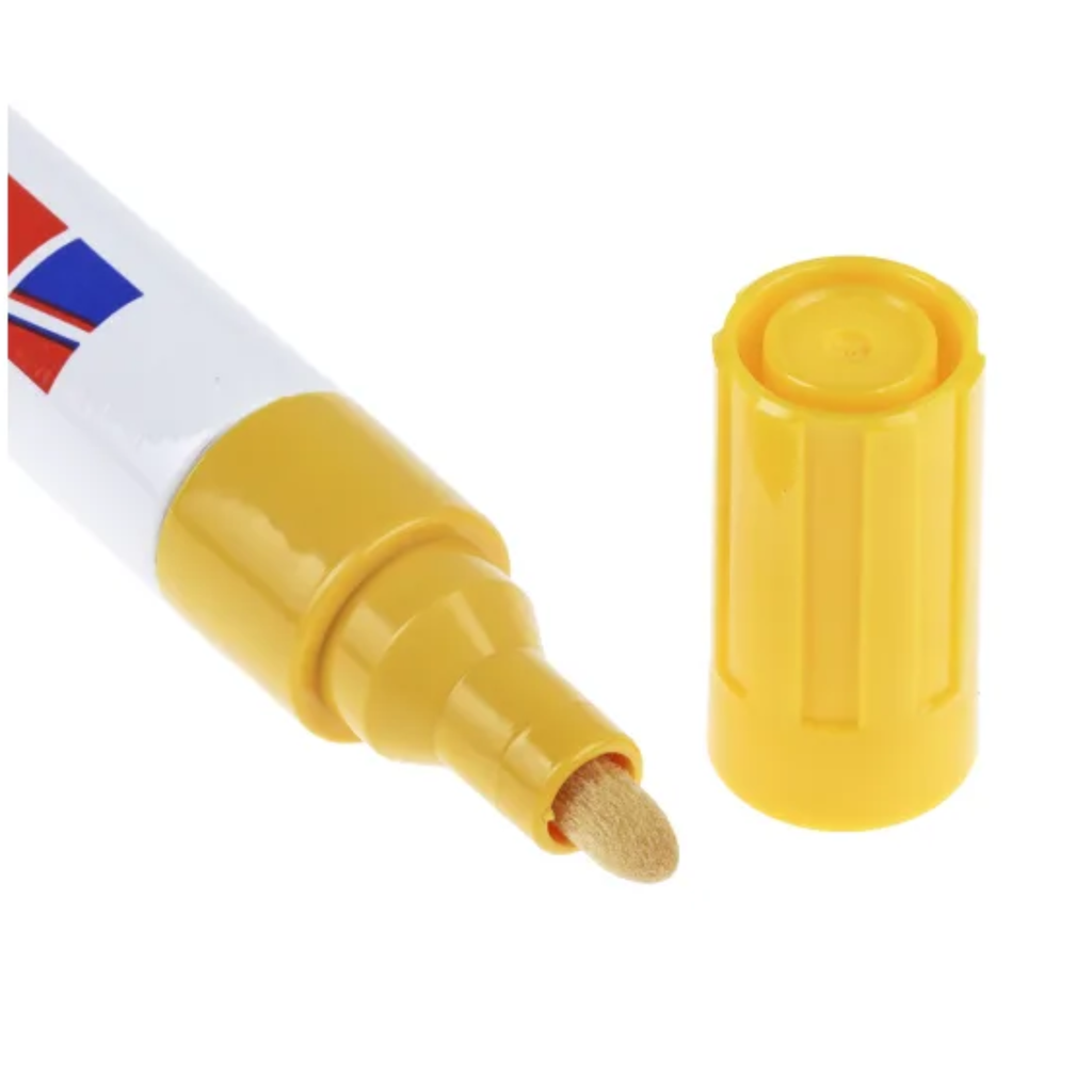 Edding 750 Permanent Paint Marker Yellow Medium Bullet 2 - 4 mm Water-Resistant Edding