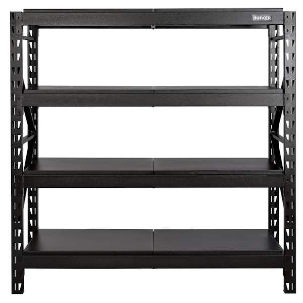 BUNKER® 22 Piece 4 Tier Racking, 1600mm