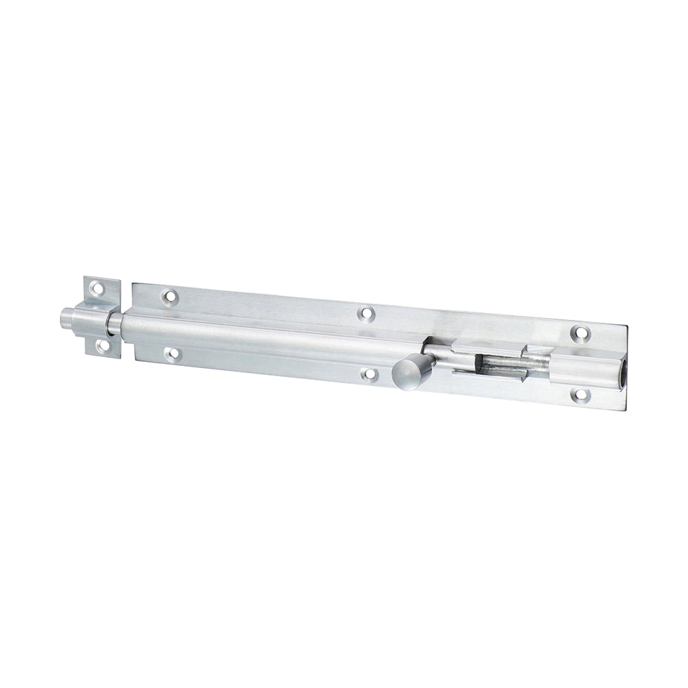 Str. Barrel Bolt Sat. Chrome - 150 x 25mm | Bag