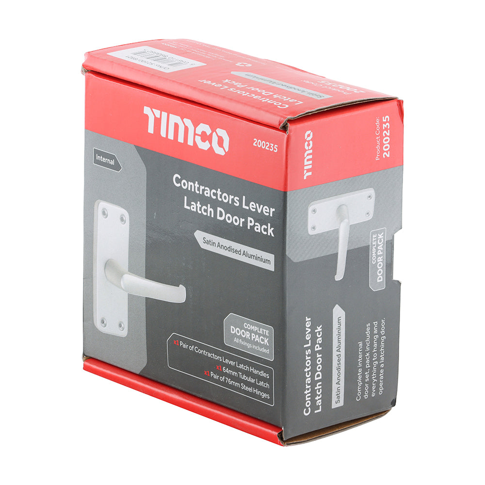 Contract Lever Latch D/Pk SAA - 103 x 40 | Box of 2