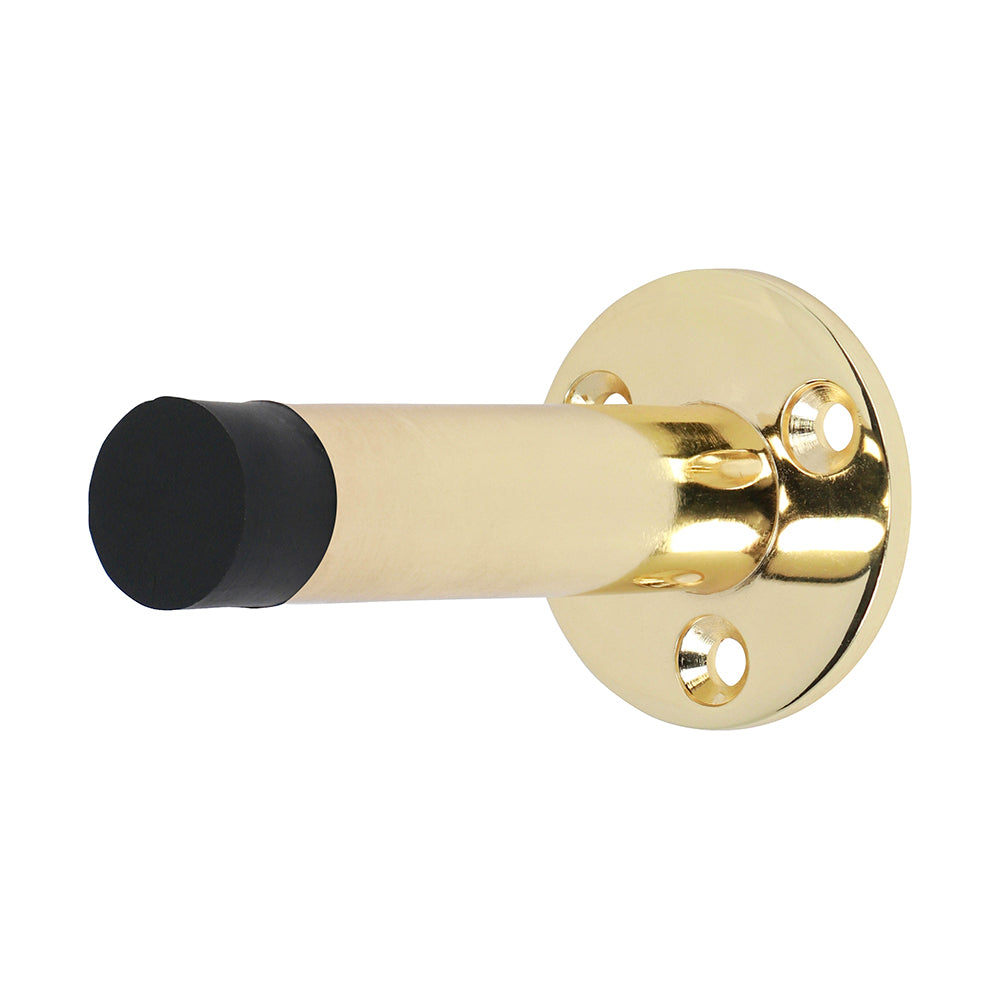 Projection Door Stop P/Brass - 70mm | TIMpac