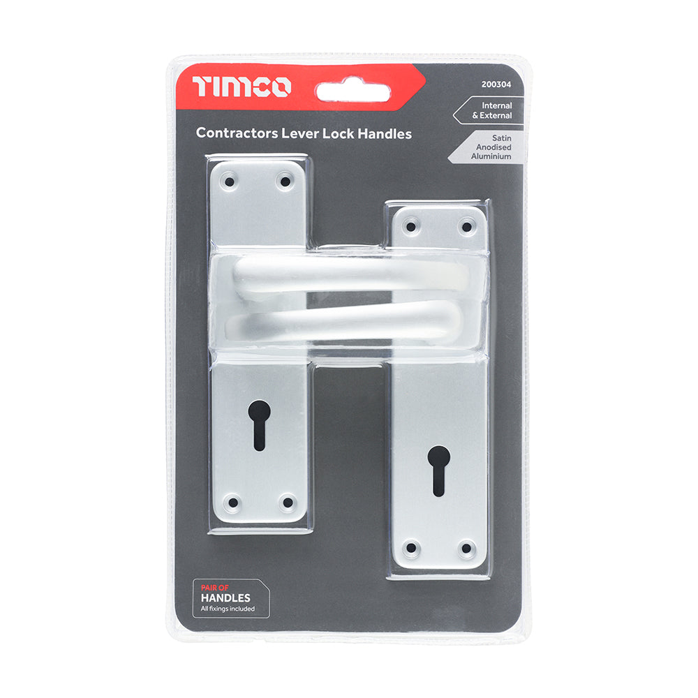 Contract LeverLock Handles SAA - 154 x 40 | Bag of 2