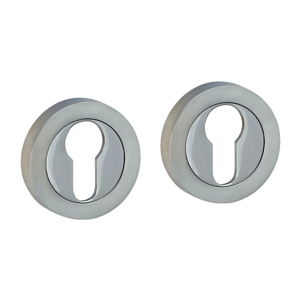 Euro Pro Escutcheon P/S - 51mm | Blister Pack of 2